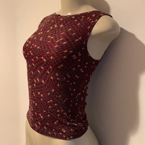 VINTAGE💋metallic tank